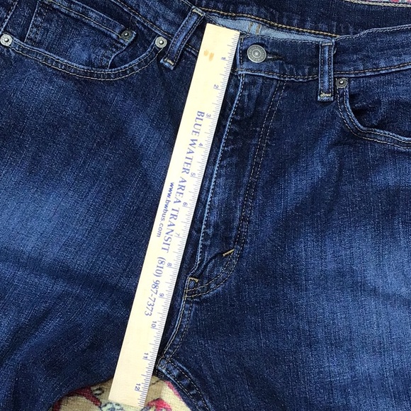 🐎 LEVI’S 505 Regular Stretch Men’s 34 X 32 Straight Leg Zip Fly 5 Pocket - Picture 8 of 10